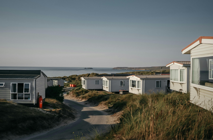 holiday park by the sea